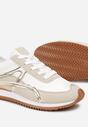 Sneakers Aurii Virani cu Șireturi până la Gleznă