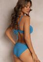 Niebieskie Bikini 2-częściowe z Biustonoszem i Majtkami Gamestra