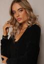 Cardigan Supradimensionat Tricot Negru Mykiel