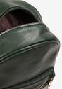 Rucsac Verde Închis Stil Urban Imitație Piele Ohelia