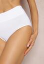 Białe Modelujące Majtki High Waist Brykalyn