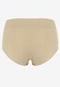 Beżowe Modelujące Majtki High Waist Brykalyn