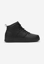 Sneakers Negri cu șireturi până la gleznă Lincea