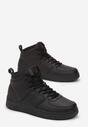 Sneakers Negri cu șireturi până la gleznă Lincea