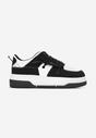 Sneakers Negri cu Perforatie și șiret Dublu Misoval