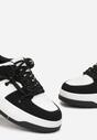 Sneakers Negri cu Perforatie și șiret Dublu Misoval