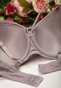 Sutien Gri Neted Full Cup cu Decor între Cupe și Barete Neifa