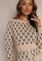 Rochie Mini Crem Fit Cu Nasturi Vipasa
