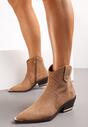 Botine Cowboy Maro pe Toc Bloc Jos Brifiela