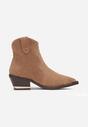 Botine Cowboy Maro pe Toc Bloc Jos Brifiela