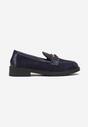 Mocasini Bleumarin cu Cataramă Ornamentală Wenihela
