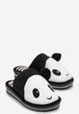 Papuci Negri cu Imagine de Panda Jenila