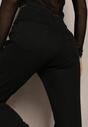 Czarne Jeansy Skinny z Elastycznej Bawełny Gerfia