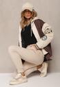 Pantaloni sport bej cu căptușeală călduroasă Trisseme