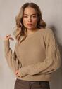 Pulover bej deschis Tertille