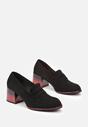 Negre Pantofi Cu Toc Leensa