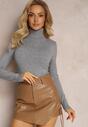Golf Tricot Gri Apasge