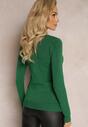 Pulover Verde din Tricot Moale Viponissa