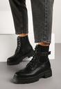 Botine Negre în Stilul Lucrătorilor Grunge Eiase
