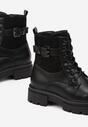 Botine Negre în Stilul Lucrătorilor Grunge Eiase