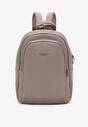 Rucsac Gri în Stil Urban cu Barete Reglabile Armanette