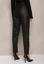 Pantaloni Negrie Standard Imitatie de Piele Enjala
