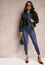 Niebieskie Jeansy Skinny Junista