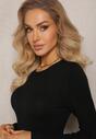 Pulover Negru Clasic cu Mânecă Lungă Kidistia