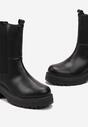 Botine Chelsea Negre cu Inserție Elastică Anedda