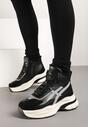 Sneakers Negri cu Talpă Groasă Luntris
