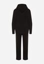 Set trening negru cu 2 piese, bluză și pantaloni Orifira