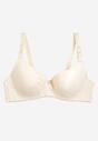 Sutien Push-Up Dantelă Bej Deschis Uronia