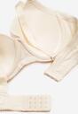 Sutien Push-Up Dantelă Bej Deschis Uronia
