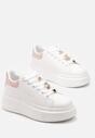 Sneakers Albi-Roz cu Talpă Groasă Celessi
