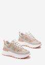 Sneakers roz pe platformă Buffona