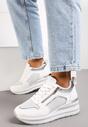 Sneakers Albi Atirola cu Sclipici și Fermoar