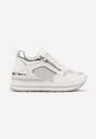 Sneakers Albi Atirola cu Sclipici și Fermoar