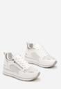 Sneakers Albi Atirola cu Sclipici și Fermoar