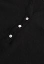 Bluză Neagră cu Nasturi din Țesătură Plumeti Jorale
