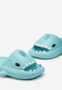 Jasnoniebieskie Klapki Rekiny z Pianki Kasmerelda