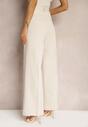 Bej deschis Pantaloni largi High Waist Seraphella