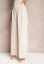 Bej deschis Pantaloni largi High Waist Seraphella
