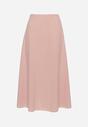 Fustă Midi Roz Deschis Cloșată cu Design Clasic Namettia