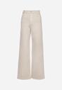 Beżowe Jeansy Szerokie Phririope