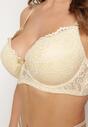 Sutien Cu Dantelă Bej Deschis Cu Cupe Full Cedrelina