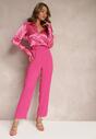 Pantaloni Fucsia Clasici cu Buzunare Dracaisa