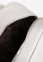 Biały Plecak z Regulowanymi Szelkami z Dodatkową Kieszenią z Przodu Elldina