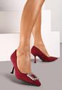 Pantofi stiletto Lalabria Roșii