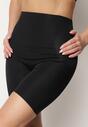 Chiloți modelatori negri High Waist cu Push-Up Furbia