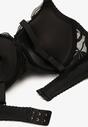 Sutien Negru Tip Full Cup cu Dantelă Ellanis